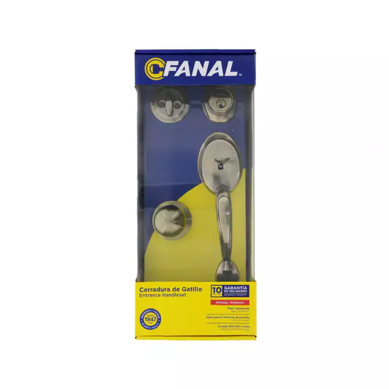 Cerradura Principal Fanal Bronce Antiguo (90490-001) - Imagen 2