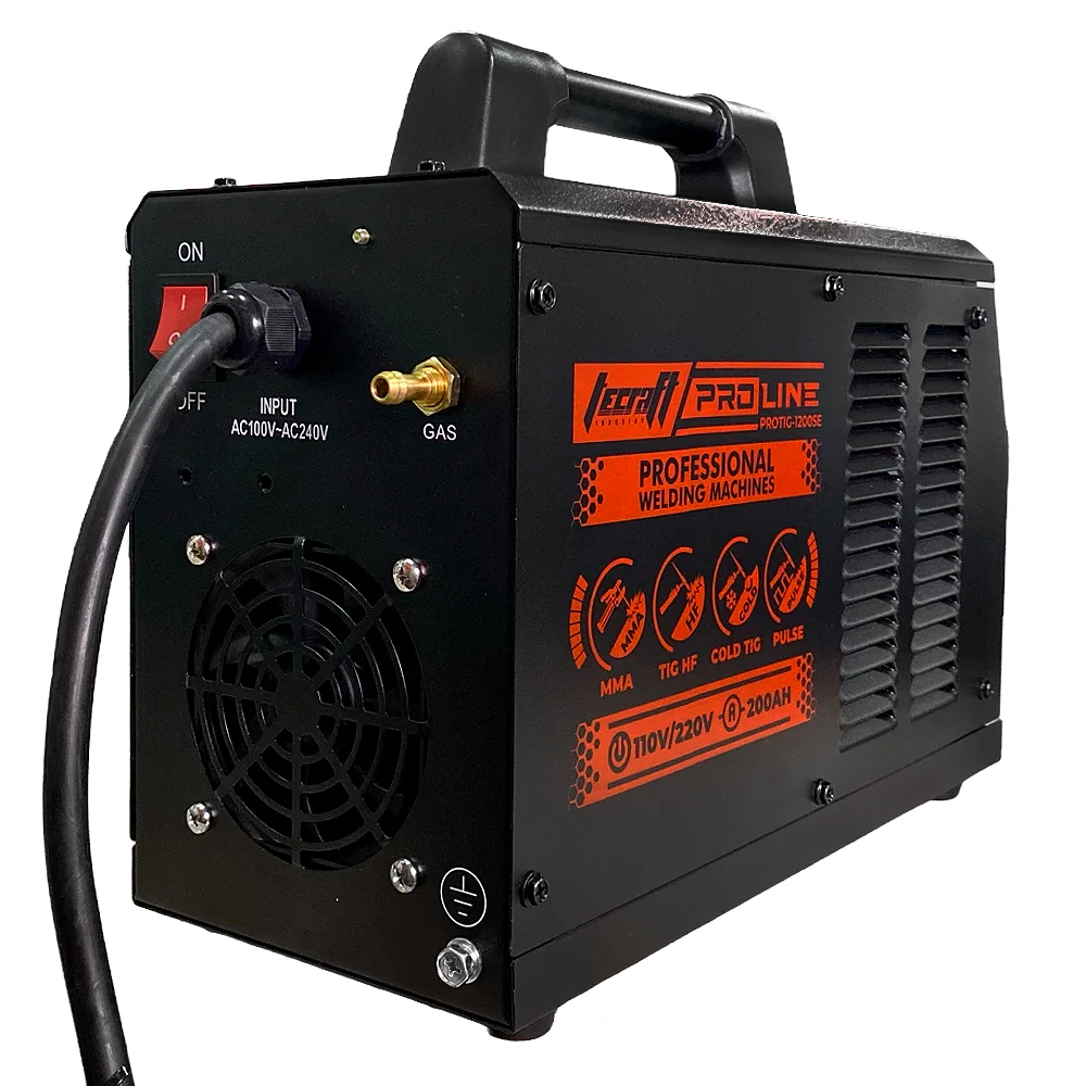 Soldador Inversor Proceso TIG HF/TIG EN FRIO/PULSADO/MMA 200AH 110/220V - Imagen 7